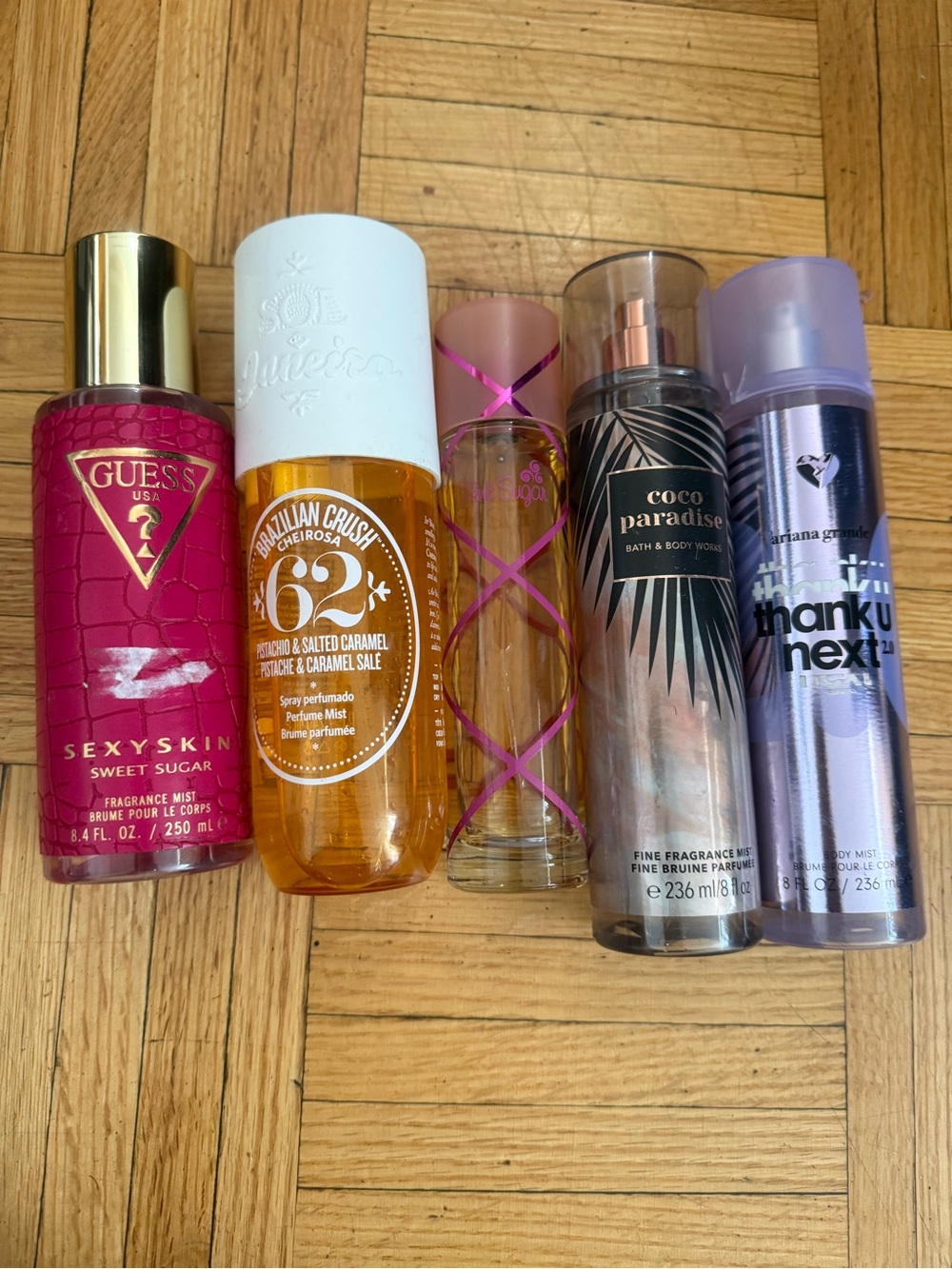 SWEET GIRL MIST BUNDLE - Sol de Janeiro 62, Pink Sugar, Ariana Grande, BBW